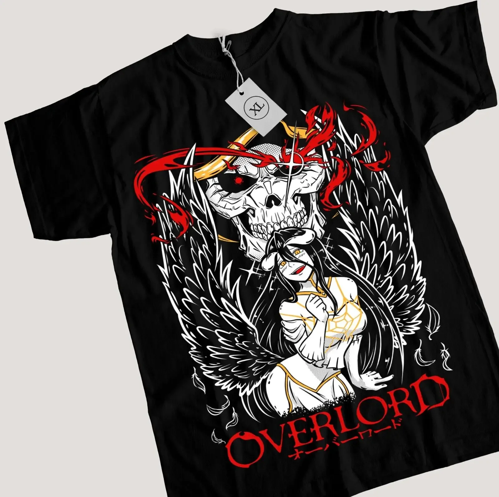 

Overlord Ainz T-shirt Ooal Gown Albedo Overlord Anime Manga Gifts Shirt All Size