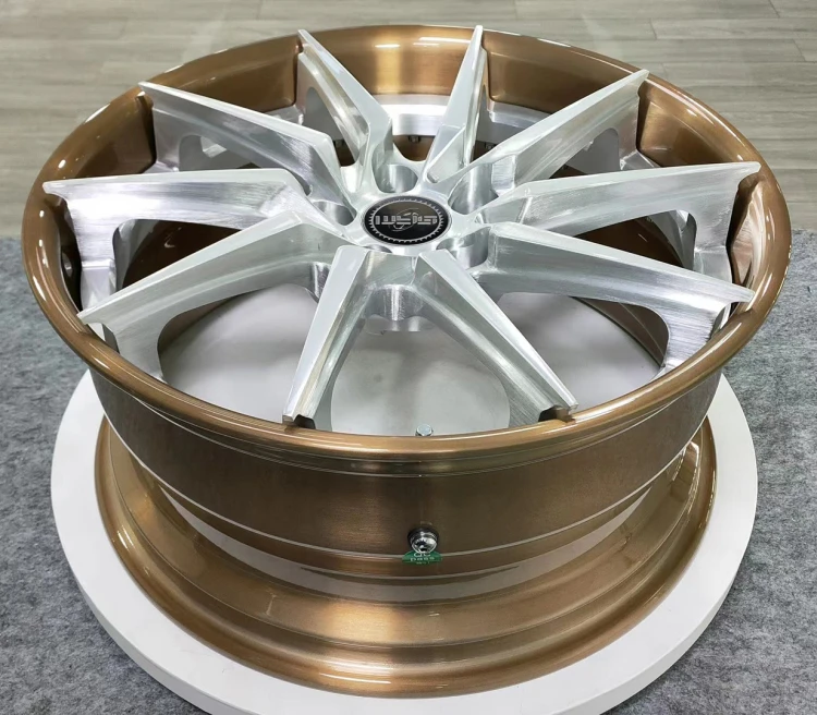 20 21 22-inch forged rims for Lamborghini URUS Bentley Ferrari 358 488 Benz Audi BMW Rolls-Royce custom 2 piece forged wheels