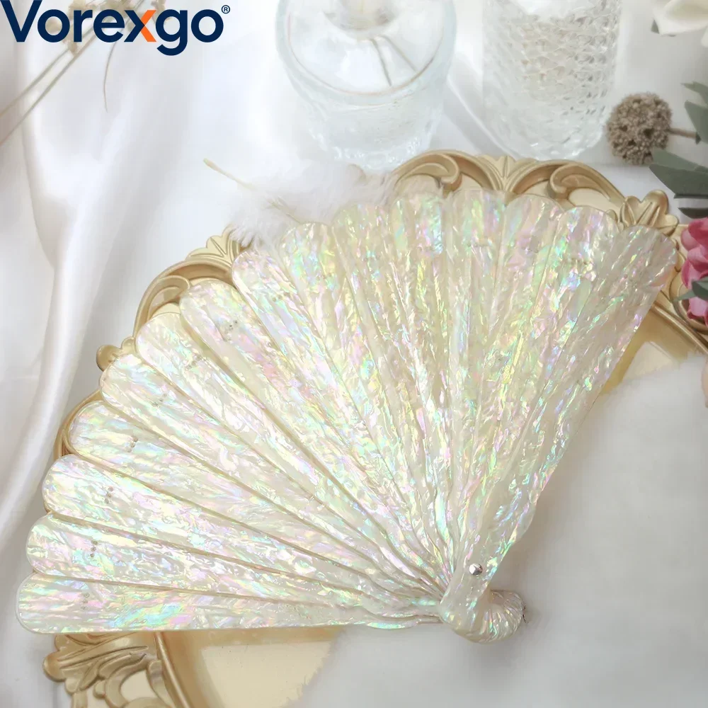 Fan, Handmade Epoxy Snail Shell Fan, Hot Sale