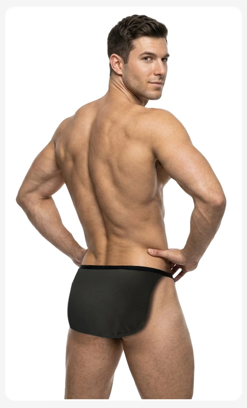 3 unidades de ropa interior de algodón estilo japonés para hombre, calzoncillos deportivos transpirables y cómodos, sin bolsa, tanga sexy para hombre, prenda íntima.