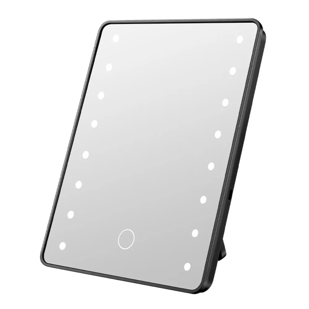 

Intelligent Touch Makeup Mirror Dimmable Charging Table Makeup Mirror Foldable Clear Vanity Mirror Bathroom