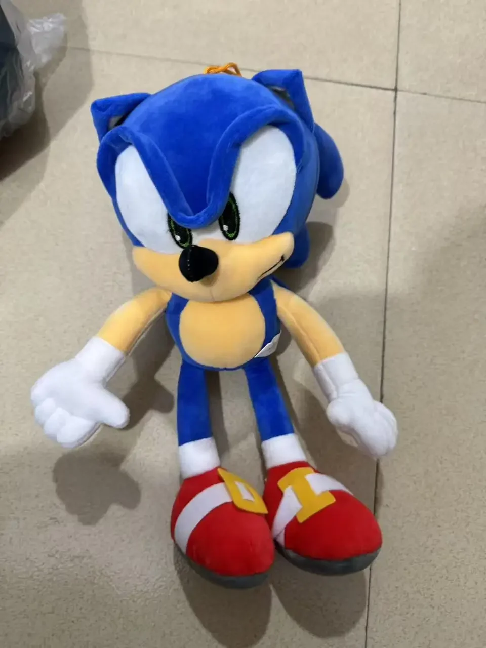 New 33cm Novelty Supersonic Mouse Hedgehog Anime Doll Stuffed Plush Toy Sonic Kid Nak Plush Toy Doll Children's Christmas Gifts - view 3