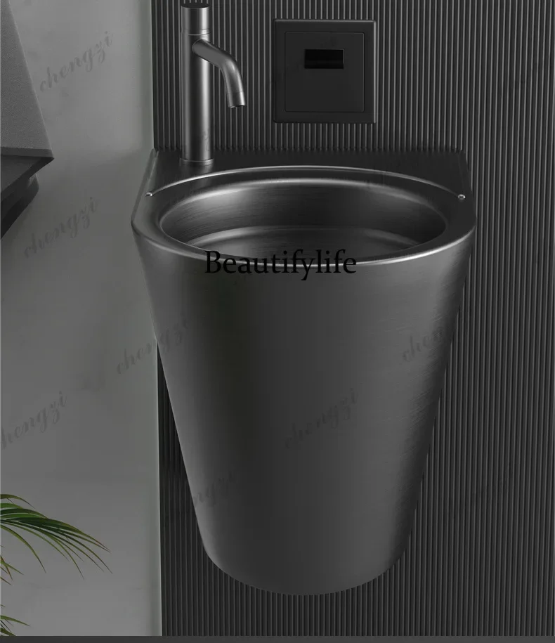 

Y136 Y136 304 stainless steel vomiting pool bar nightclub commercial wall-mounted rinse basin wine artifact vomiting basin creat