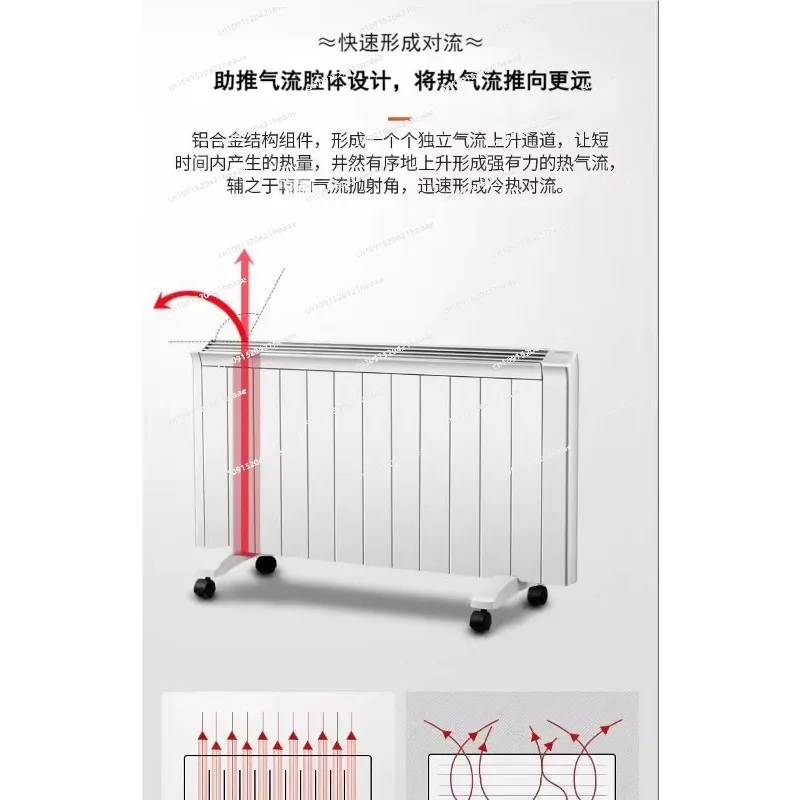Suitable forHeater, office, bedroom, living room, large area intelligent constant temperature mobile floor heating