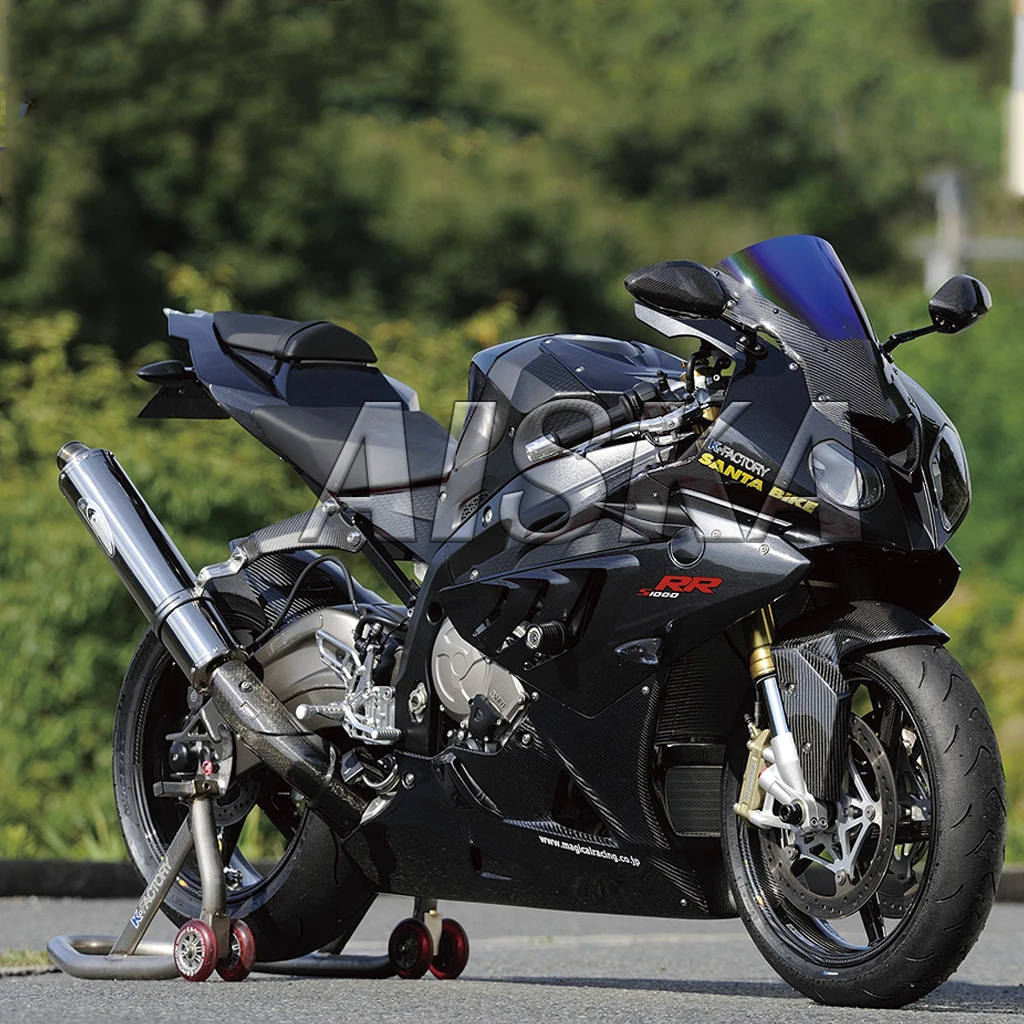 Fender Frame Cover Fuel Tank Side Panel Fairing Kit 3K Carbon Fiber Motorcycle Accessories For BMW S1000RR 2009 2012 2013 2014