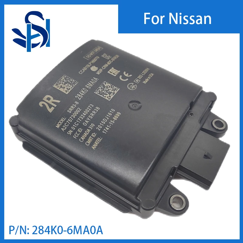 Módulo sensor do ponto cego, monitor do sensor de distância para nissan rogue sport 284k0-6ma0a