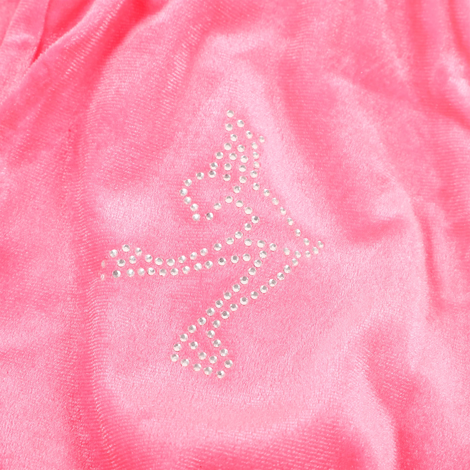 

Elastic Ice Skate Covers for Roller Skating Shoe Protectors Lightweight Durable Boot Covers Pink Polyester Design