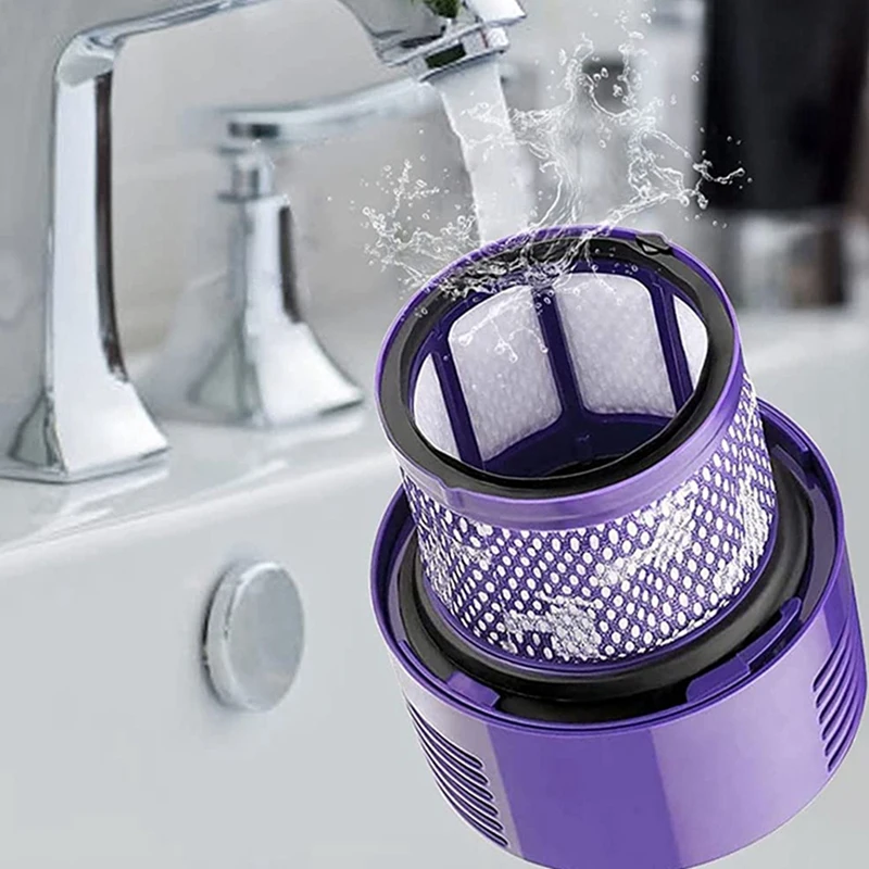 Вакуумный фильтр Пластиковый фильтр для серии Dyson V10 Cyclone, V10 Absolute, V10 Animal, V10 Total Clean, SV12, номер детали. 969082 -01