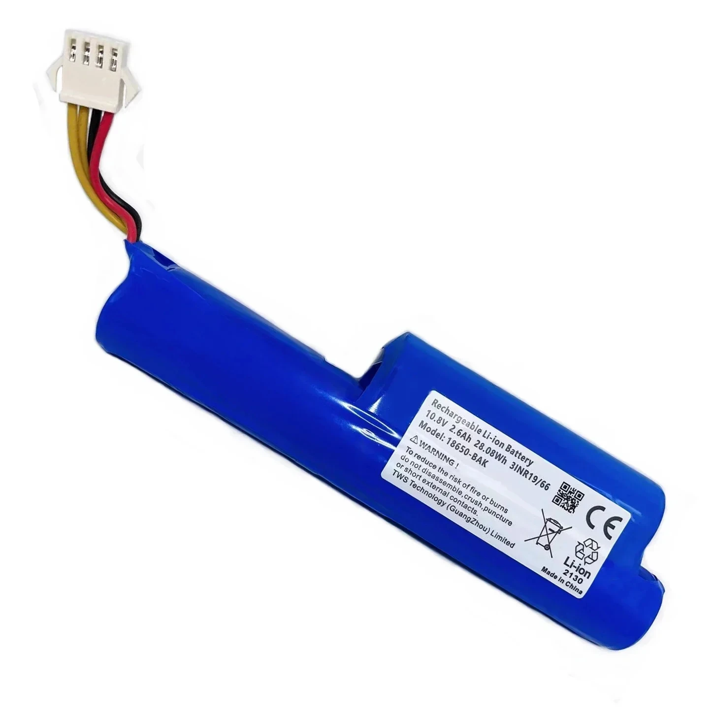 Para Redmond RV-R150.Redmond RV-R151.Redmond Reb-R150.11.1V aspiradores robóticos 10.8 V e 2600 mAh baterias recarregáveis