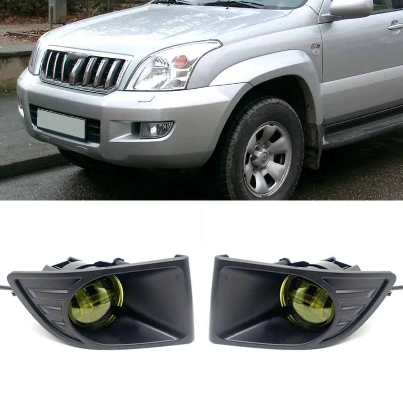 LED Front Bumper Light For Toyota Prado LC120 2003 2004 2005-2009 Fog Light Daytime Running Light Driving Light Signal Light
