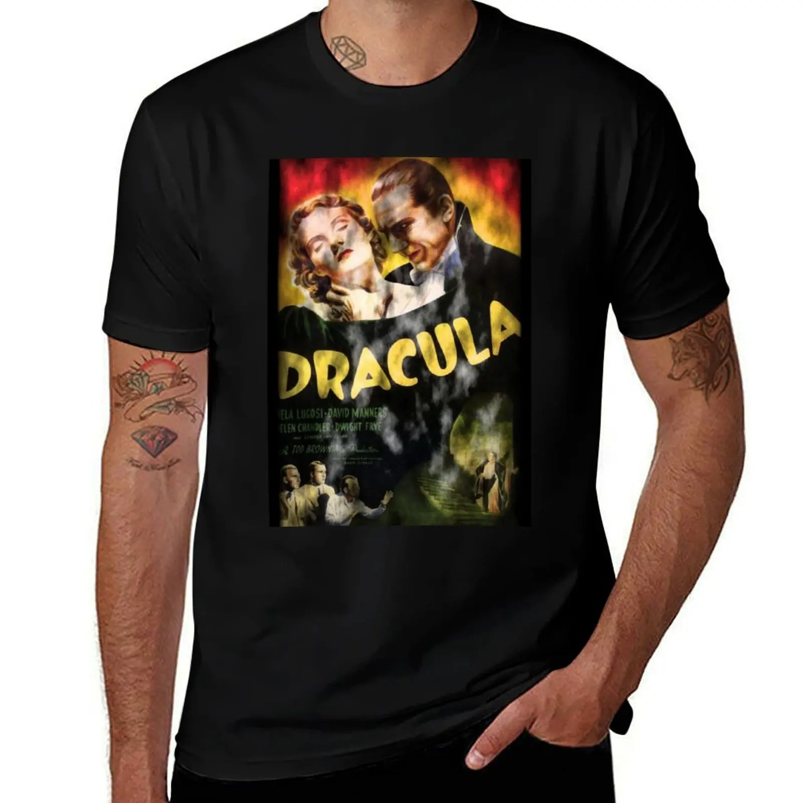 

Dracula - Bela Lugosi _ Dark Version. T-Shirt t shirt personalised t shirt men 100% cotton luxury brand