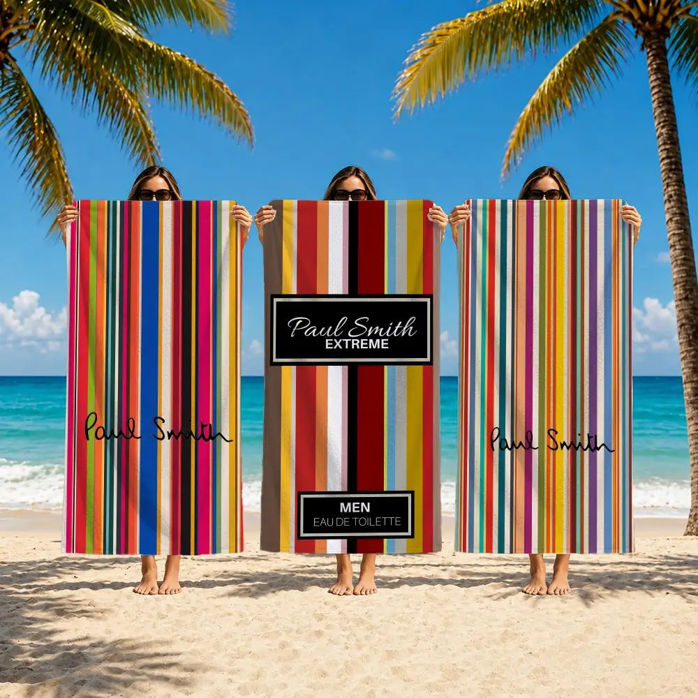 Brand P-Paul Smith Towel Towel beach towel, quick drying absorbent bath towel for Swim,Gym,Camping,Outdoor hot