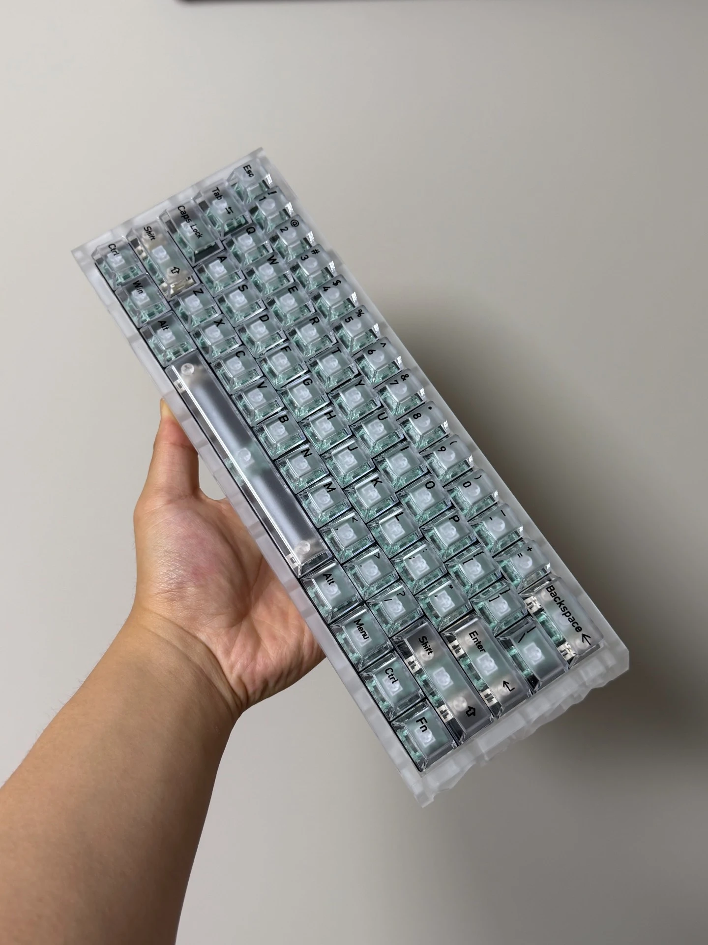 Custom Full Mod Brand New Custom Magnetic Axis Keyboard, Premium HE Kit with Hot-Swap PCB for Gaming Gift