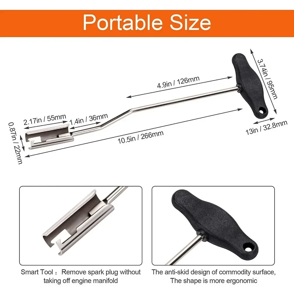 Spark Plug Cable Puller Spark Plug Cable wrench For VW Audi Puller Car Repair Tools Auto Repair Tools Dedicated Disassembly Tool view 3