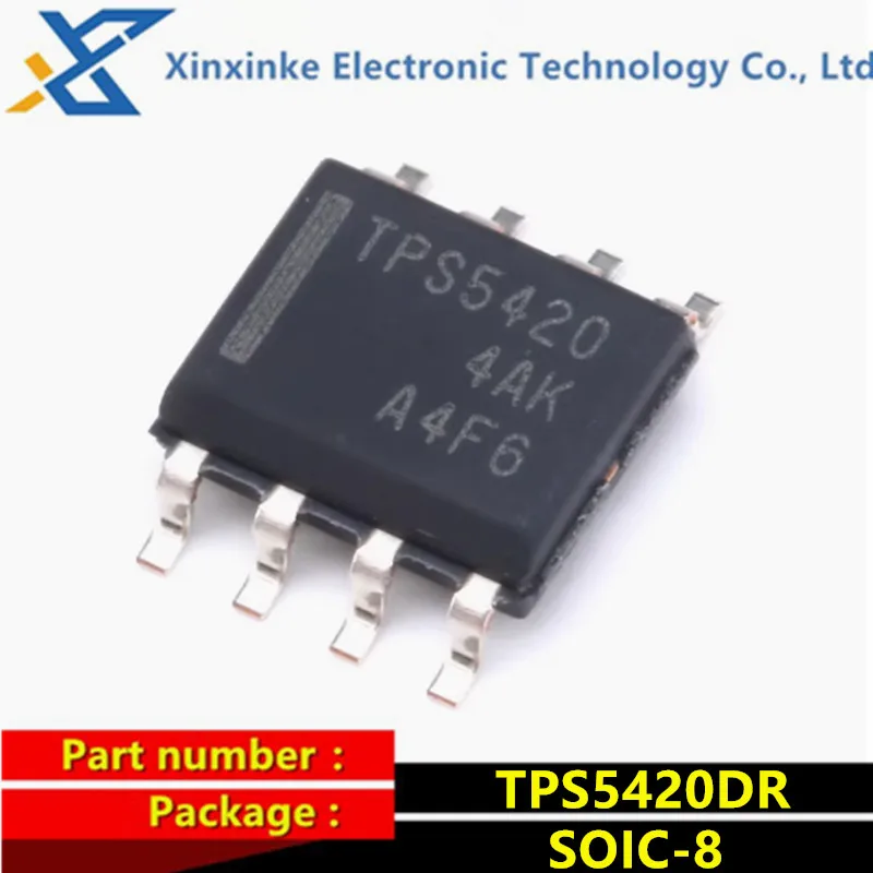 

TPS5420DR TPS5420 SOIC-8 Switching Voltage Regulators 5.5 to 36V 2A Step Down Swift Conv Power Management ICs