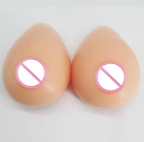 False Breast Silicone Adhesive Realistic Forms Meme Crossdresser Shemale Fake Boobs Tits For Drag Queen