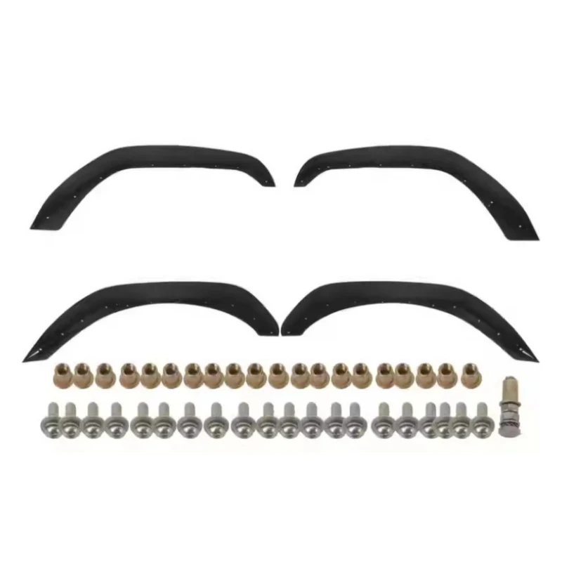 New Style Wide Wheel Eyebrow Fender Trim Wheel Arch For Wrangler JK 2008-2017 Exterior Modification Parts