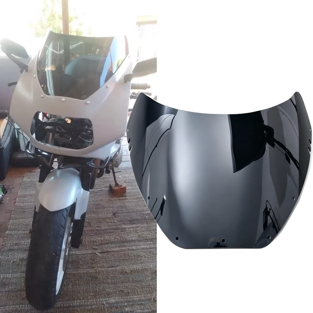 GSXR400 Windscreen For Suzuki GSX-R 400R GSXR 400 R M-N GK 76A 1990-1995 GSX-R400 Windshield Touring Screen Glass Wind Deflector