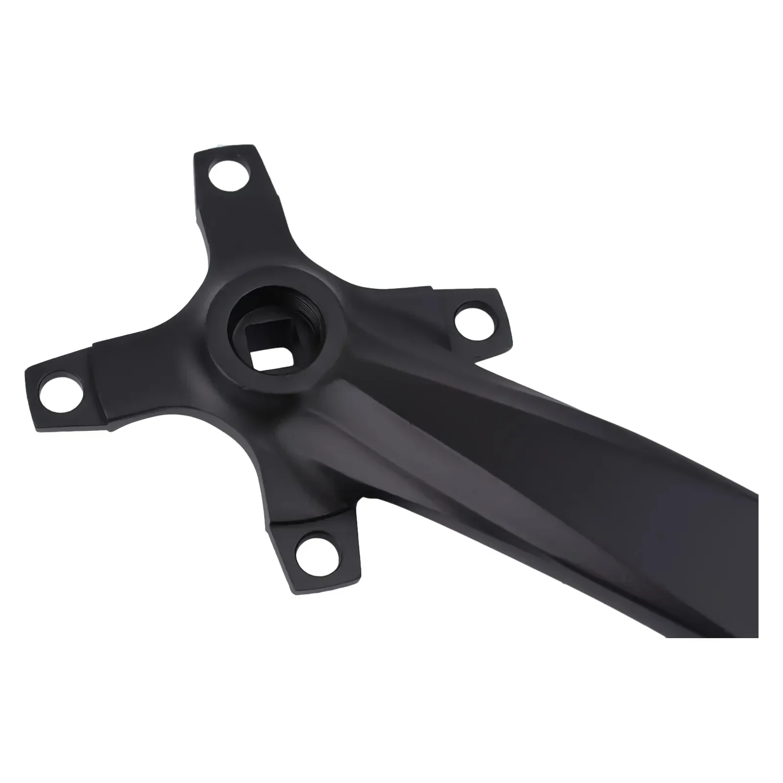 BCD104mm Length 152mm Bicycle Tooth Plate Crank Leg Specification 9/16 Speed:7-12S 23*10*8cm Aluminum Alloy Black High Quality