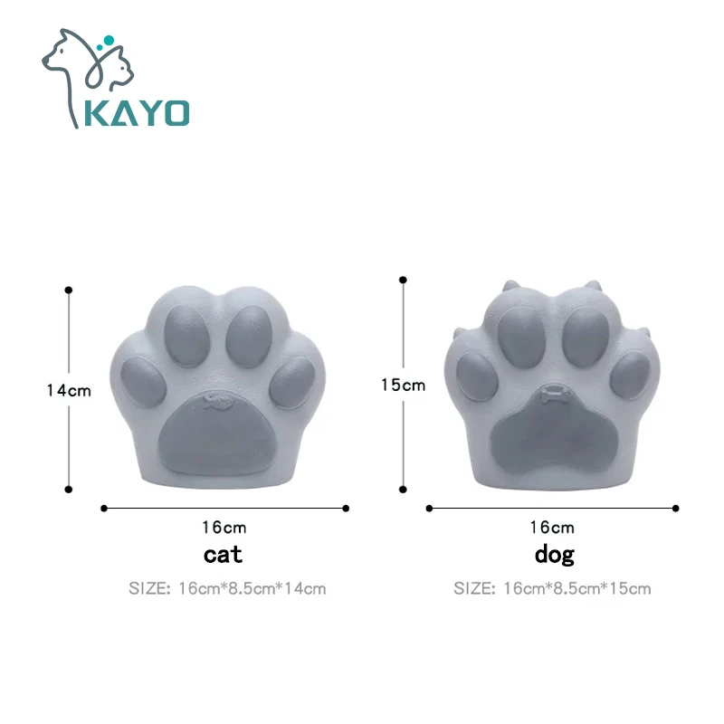 樹脂製のペット用の創造的な灰箱,犬と猫用の記憶装置,動物の葬儀用品