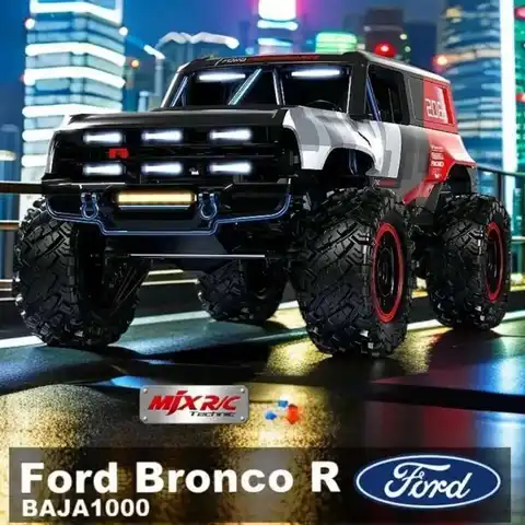 2025 Ny MJX HYPER GO 1:12 Borstlös H12P Baja1000 Fjärrstyrd Bil Höghastighets 4WD Klätterbil Terrängfordon Födelsedagspresent 10 best sales bensindriven fjärrstyrd bil - №10