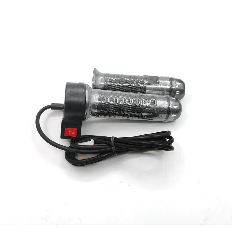 12V-72V Universal lenker griffe Drei-Gang-Gaspedal mit Drehgriff für Citycoco-Elektroroller-Fahrrad zubehör – Detail 3