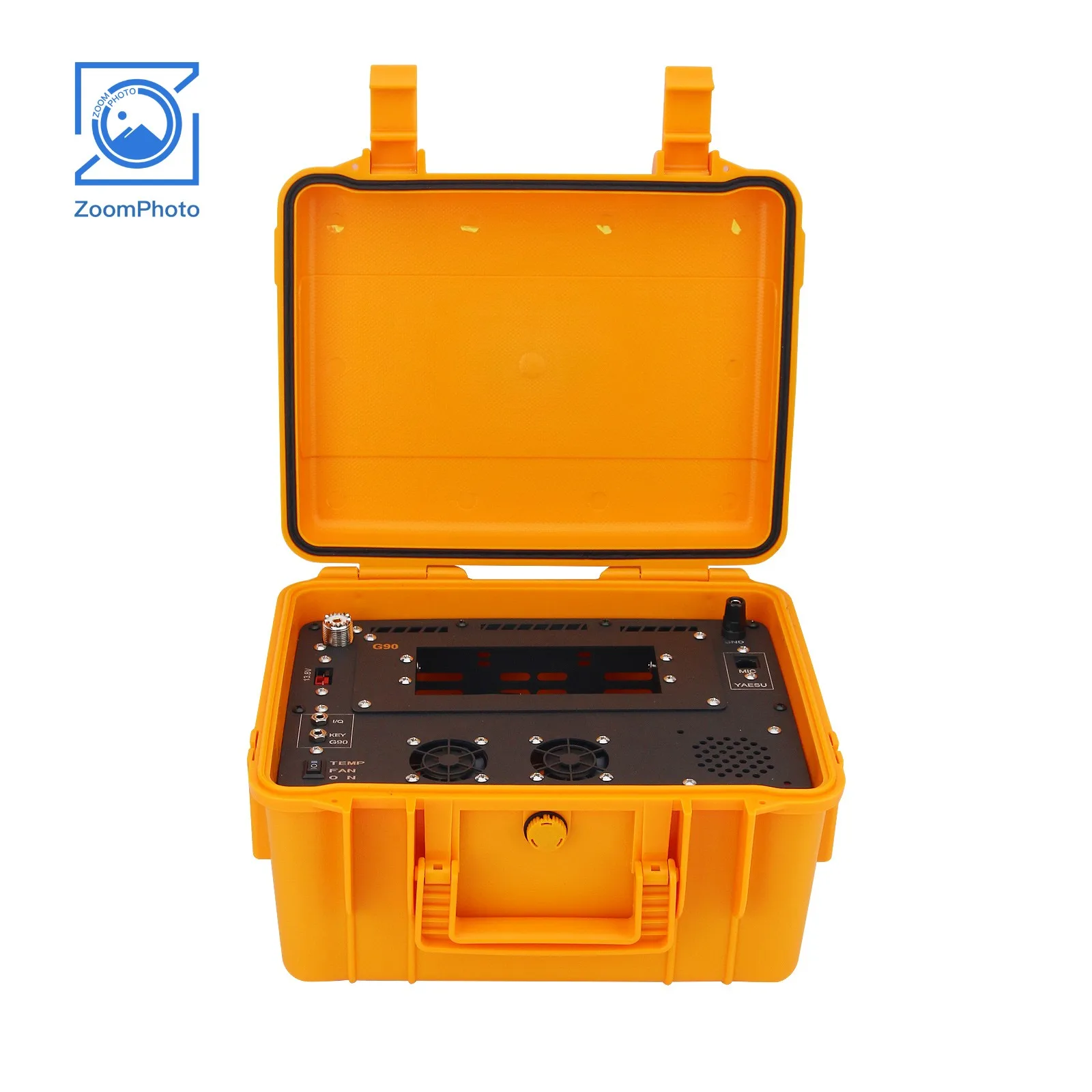 HamGeek Waterproof Radio Box Orange for G90/IC-2730/FTM-200DR/FTM-300DR/FTM-6000R Transceiver