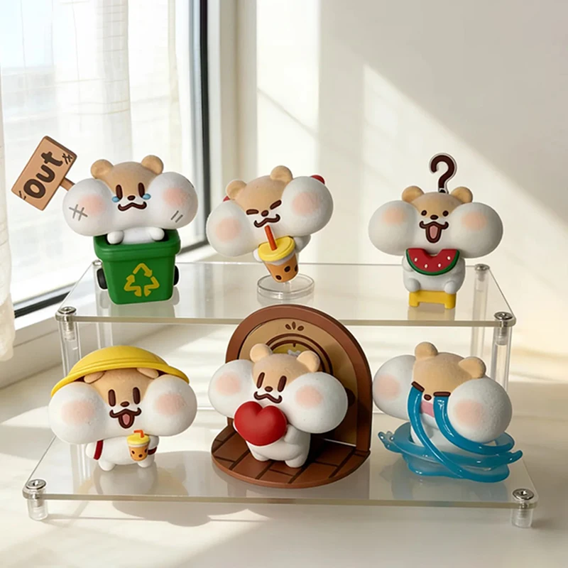 

B0ba Rat Idea Snapshot Moment Series слепая коробка B0ba Rat Idea Фигурка Mystery Box Мини-статуя Сумка-сюрприз Домашний декор Игрушки