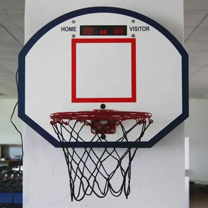 Foldable basketball frame Hanging game basketball stand Electronic automatic scoring Quality export