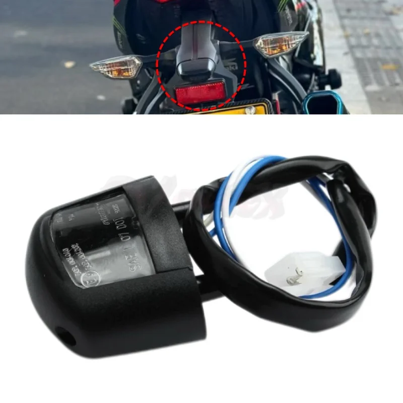 

For Kawasaki Ninja400R 250R EX300 Z400 Z800 ER6N ER6F Z750 ZX14R ZX6R Z1000 Z250 Rear Fender Mudguard License Plate Light Lamp