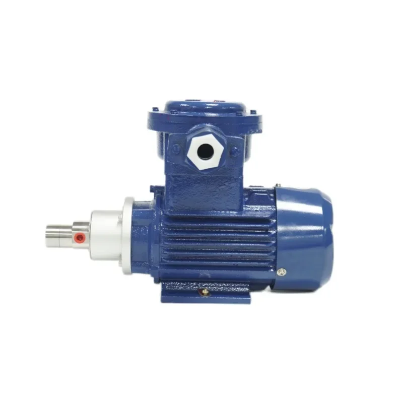 Three phase explosion-proof motor, coagulation initiator driven gear pump, stainless steel external meshing total metering pump