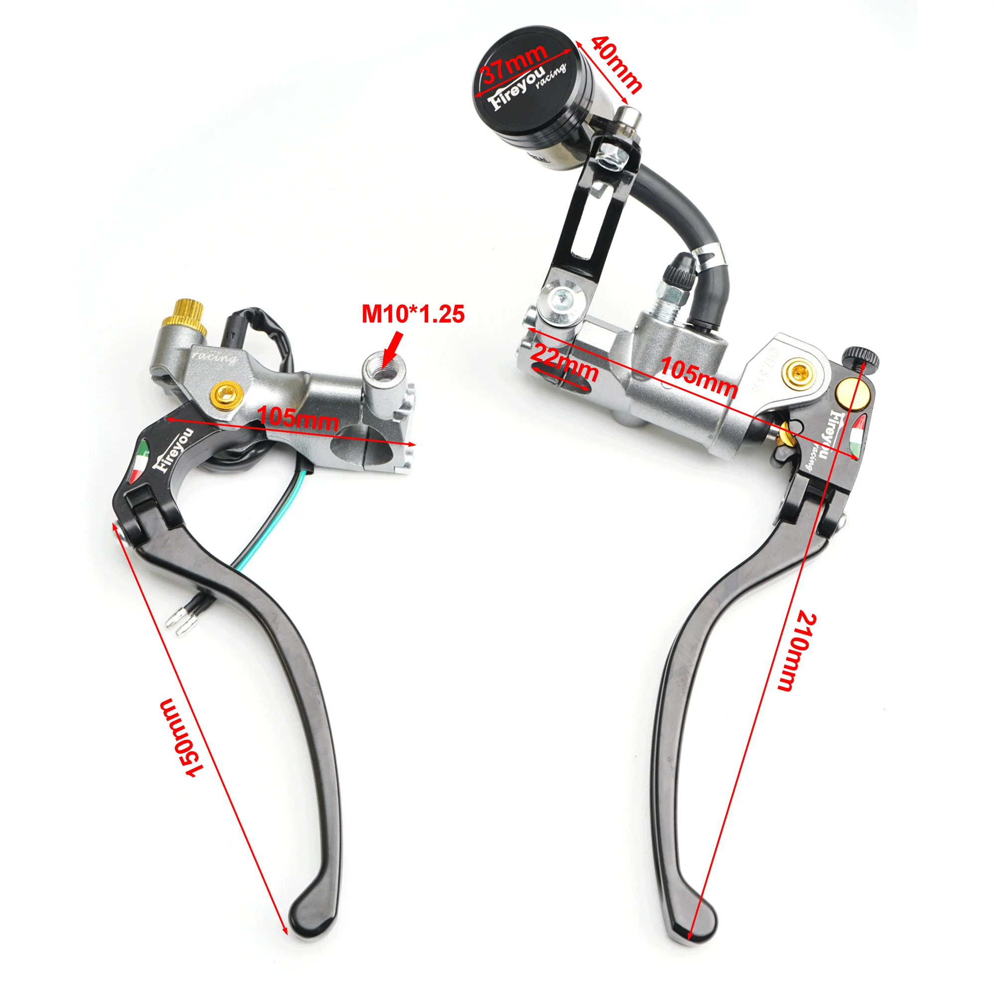 18RCS Motorcycle Brake Cutch Master Cylinder Lever Line Perch Clutch Universal 22mm for Honda Yahama Suzuki Aprilla beneli Moto