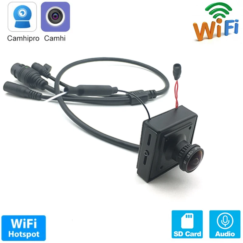 

IMX335 IMX307 1920P 5 Мп 3 Мп 2 МП широкоугольная Мини Wi-Fi IP-камера для помещений беспроводное наблюдение Домашняя безопасность Onvif Слот для TF-карты