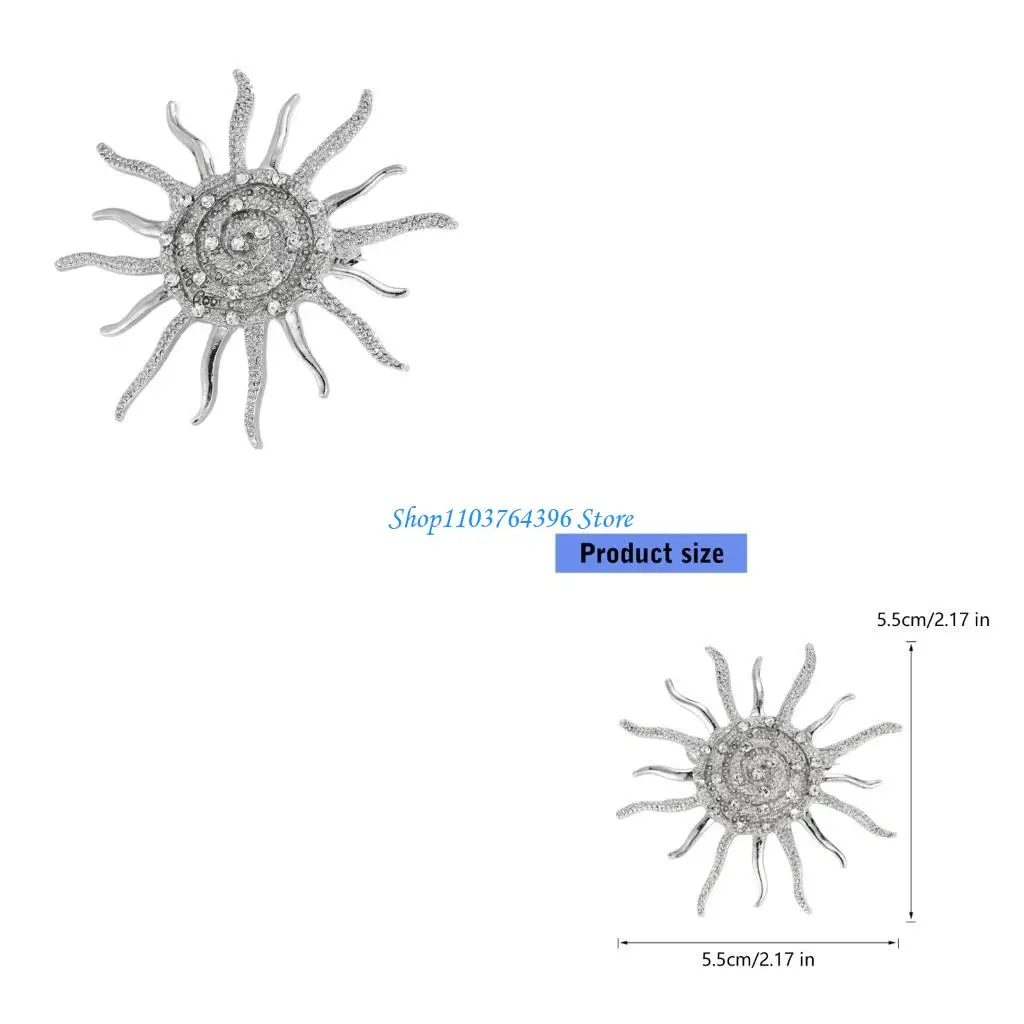 

Brooch Accessory Polished Alloy Everyday Jewelry