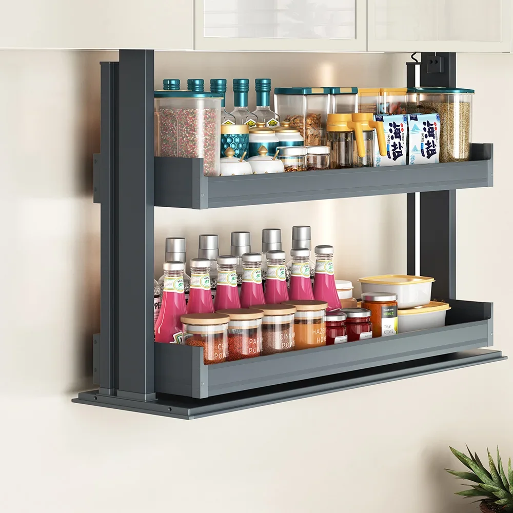 Modular Designs Smart Kitchen Cabinet Pantry Shelve Racks for Home Furniture