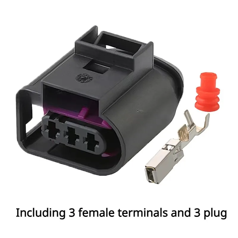 Automotive parts DJ7037B-3.5-21 suitable for automotive engine oil rail pressure sensor plug 4D0971993