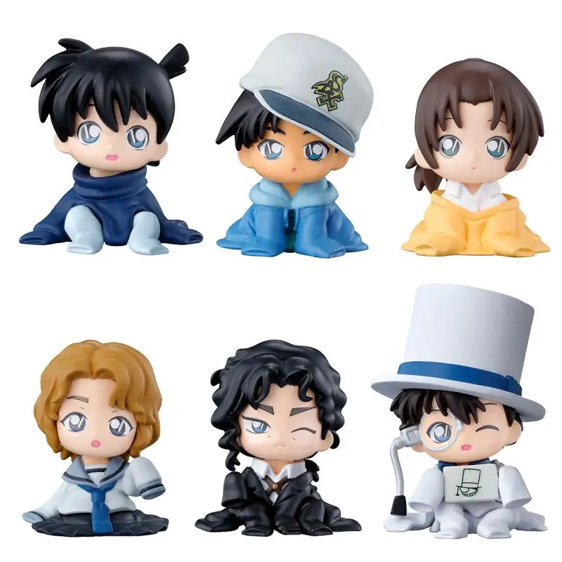 

Bandai Original Detective Conan Conan Edogawa Hattori Heiji Anime Action Figure Toys For Boys Girls Kids Children Birthday Gifts