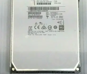 

For 01EJ075 01AC606 8TB 8T NL SAS 3.5 01DE393 V5000 Gen2 hard drive