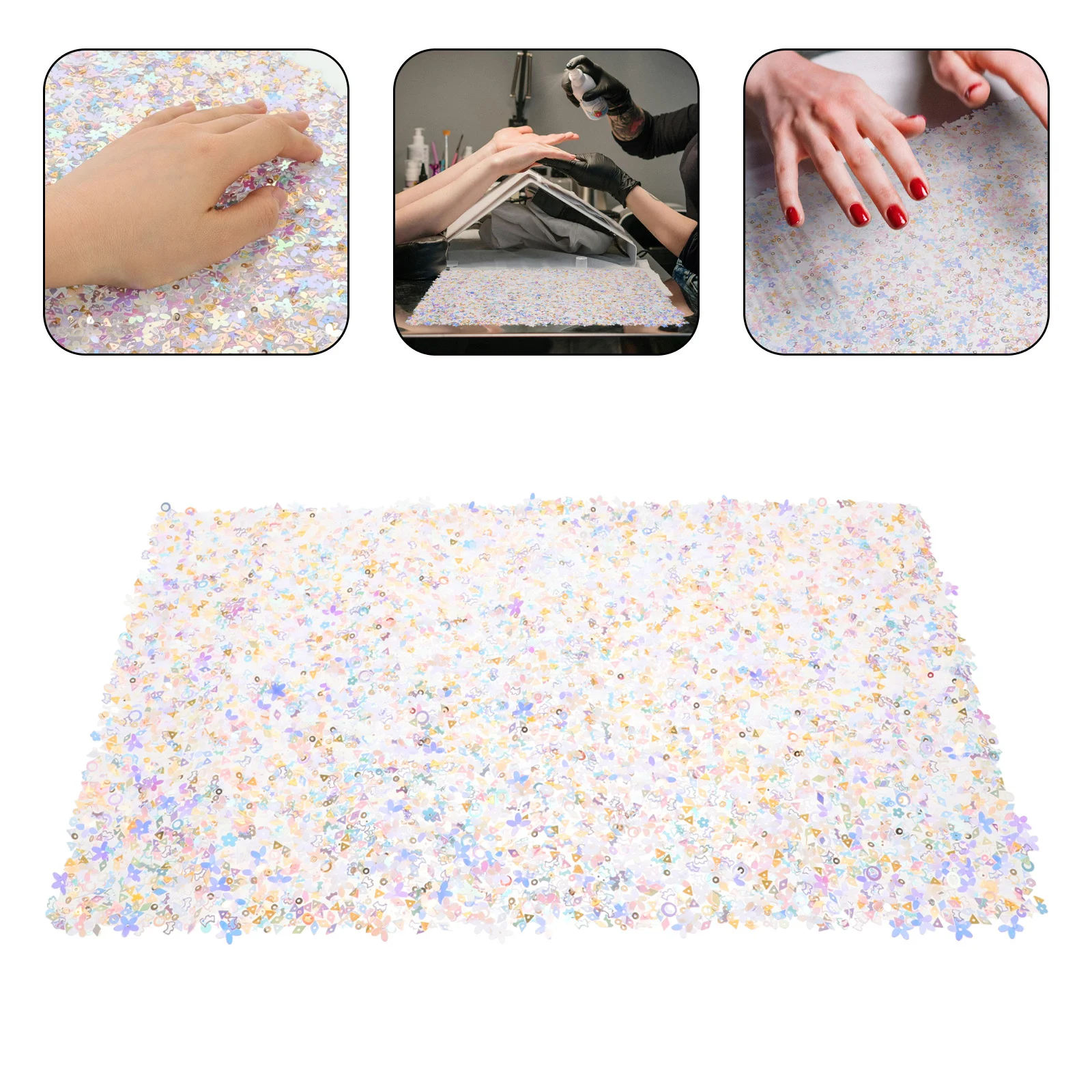 

Nail Art Hand Rest Pad Plastic Non-Slip Comfortable Manicure Table Mat Nail Art Cushion Salon Supplies Manicure Pad
