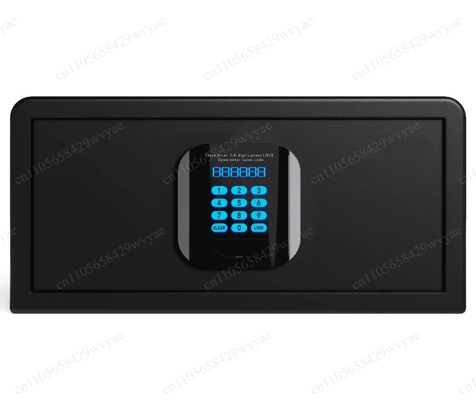 New Compact Fireproof Safe Box, Electronic Keypad Lock Security Cabinet for Hotel Use