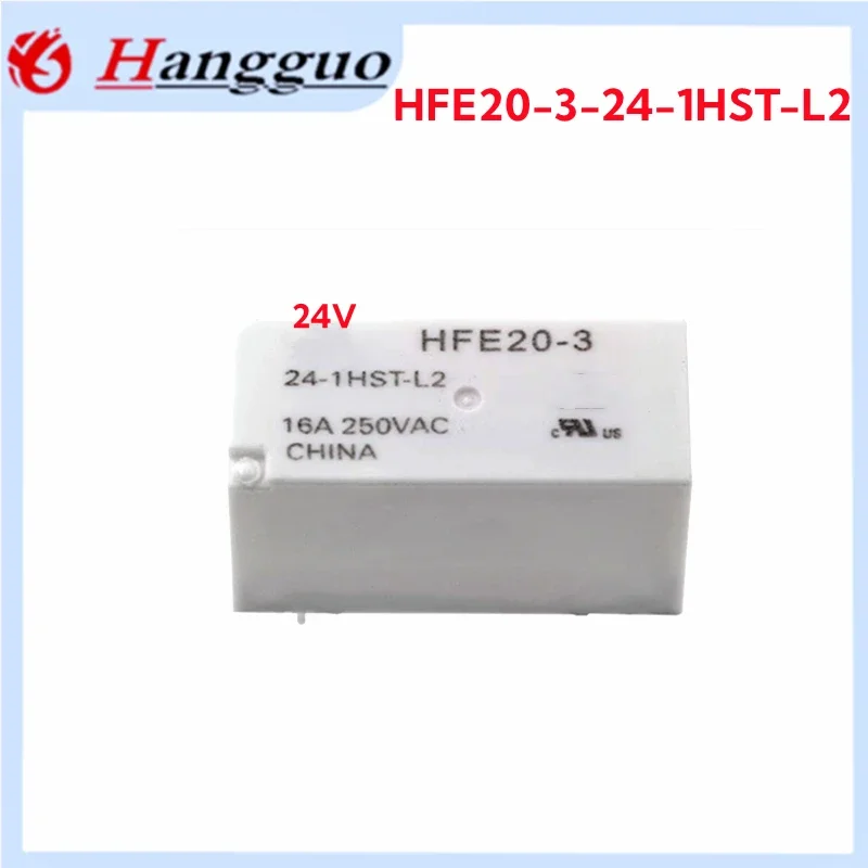5PCS/Lot Original and brand new  HFE20-3-5/12/24-1HST-L2 16A 5V 12V 24V 5PIN electromagnetic relays