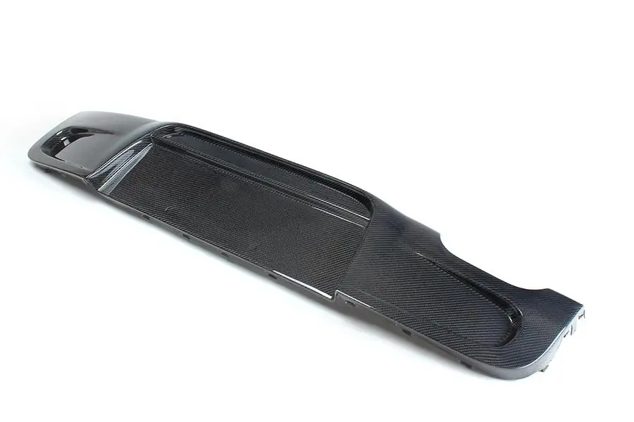 For BMW E87 Mtech M Package Bumpers 2007-2010 Carbon Rear Diffuser Spoiler Lip view 6