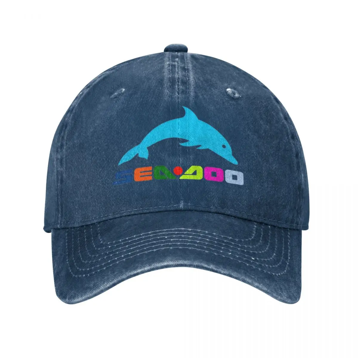 Seadoo Logo Watercraft Boats Men Women Baseball Caps Distressed Washed Hats Cap Classic Outdoor Summer Adjustable Sun Cap