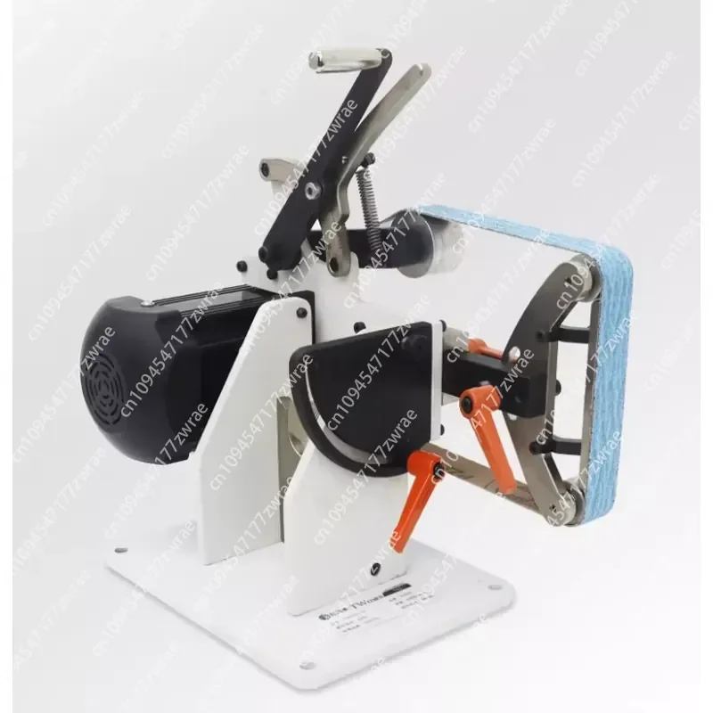 Miniature Dual-purpose Vertical-horizontal Sanding Belt Machine Brushless Motor 762x25 Sandpaper Speed Control for