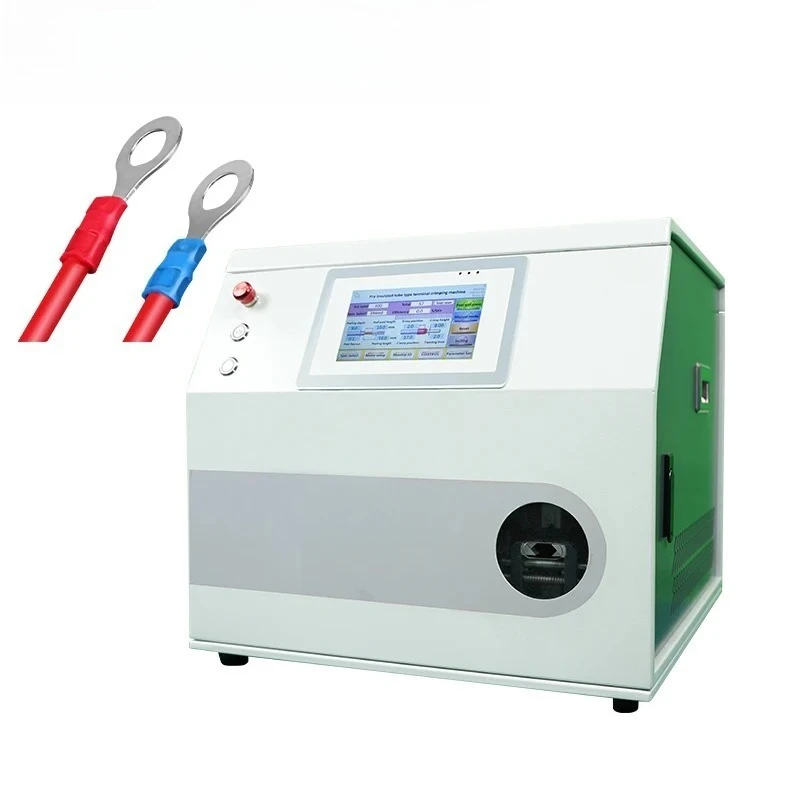 Pre-Insulated Strip-Crimp Terminal Machine EW-5580 For 0.5-6mm Diameter Wire Cable Manufacturing Equipment