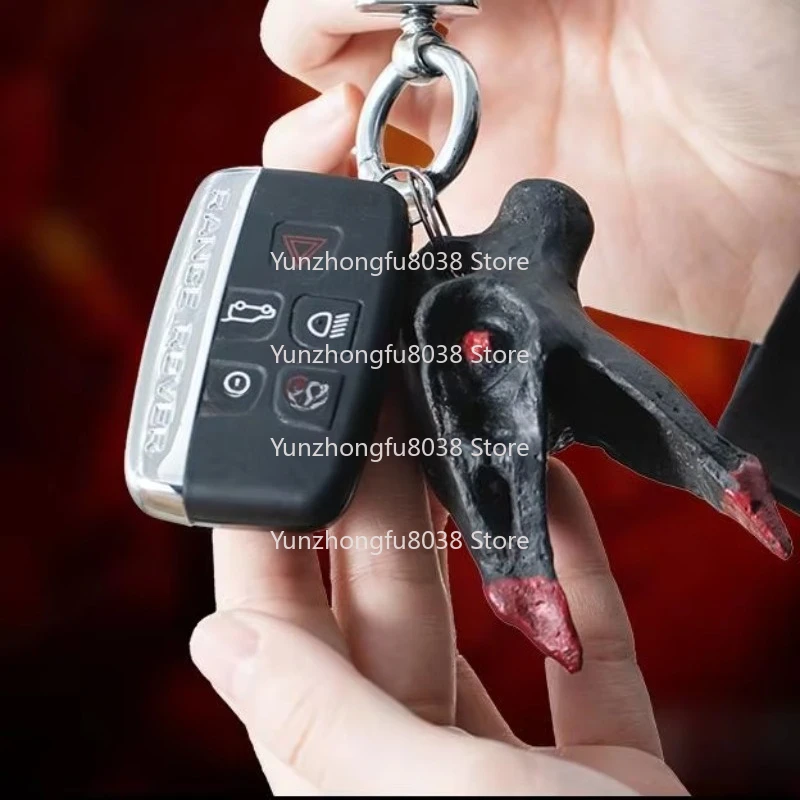 Suitable for Christmas, Easter, Halloween Raven Thunder Echoes 125db Human Scream Backpack Pendant