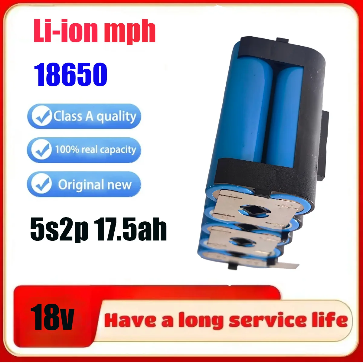grado-ad-alta-potenza-a-10c-2000-cicli-18650-batteria-cilindrica-al-litio-titanato-37v-175ah-al-litio-elettrofficata-per-sistema-monorario
