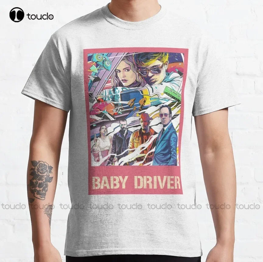 طفل سائق المشارك الكلاسيكية تي شيرت الجدة قميص مخصص الكبار في سن المراهقة للجنسين الطباعة الرقمية تي شيرت Xs-5Xl الكلاسيكية التي شيرت #1