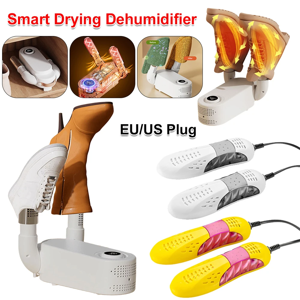 Portable Electric Shoe Drying Machine Foldable Smart Drying Dehumidifier Sterilizer Boots Drier Foot Protector Odor Deodorant