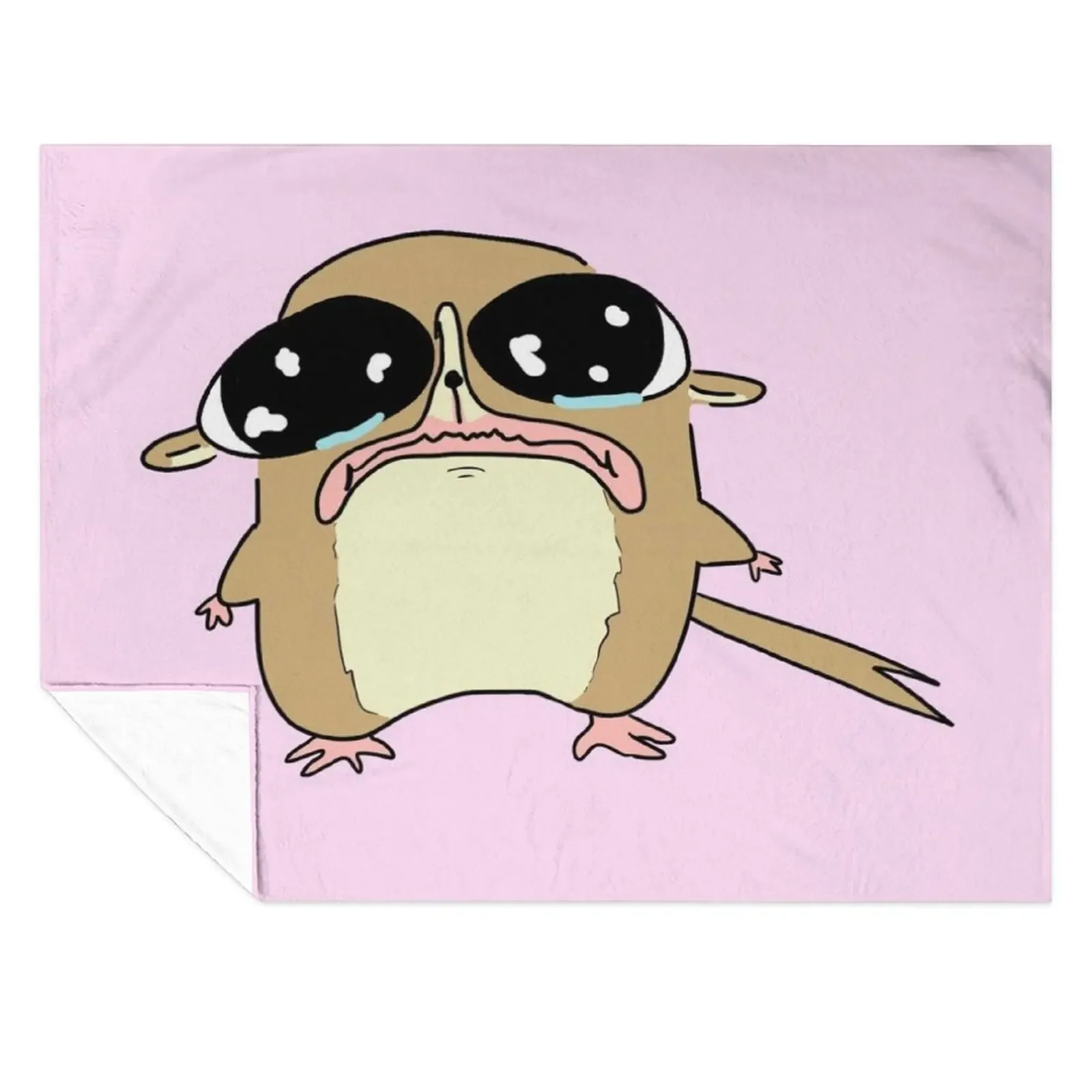 

sad scrungly pathetic mort Throw Blanket cosplay anime heavy to sleep Loose Extra Large Throw Blankets